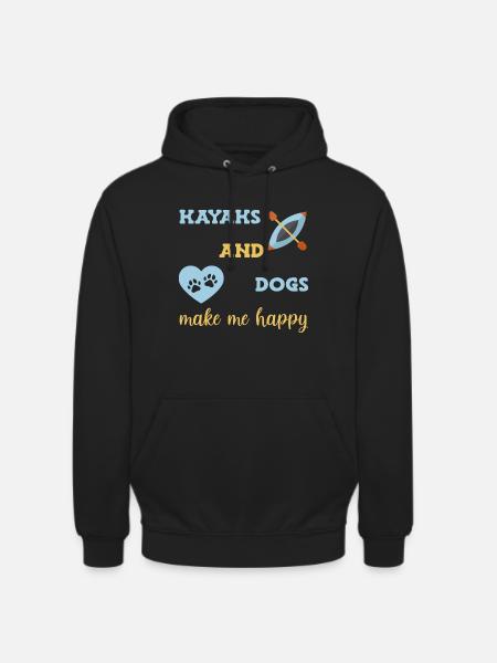 Kayak Kayaking - Unisex Hoodie - black