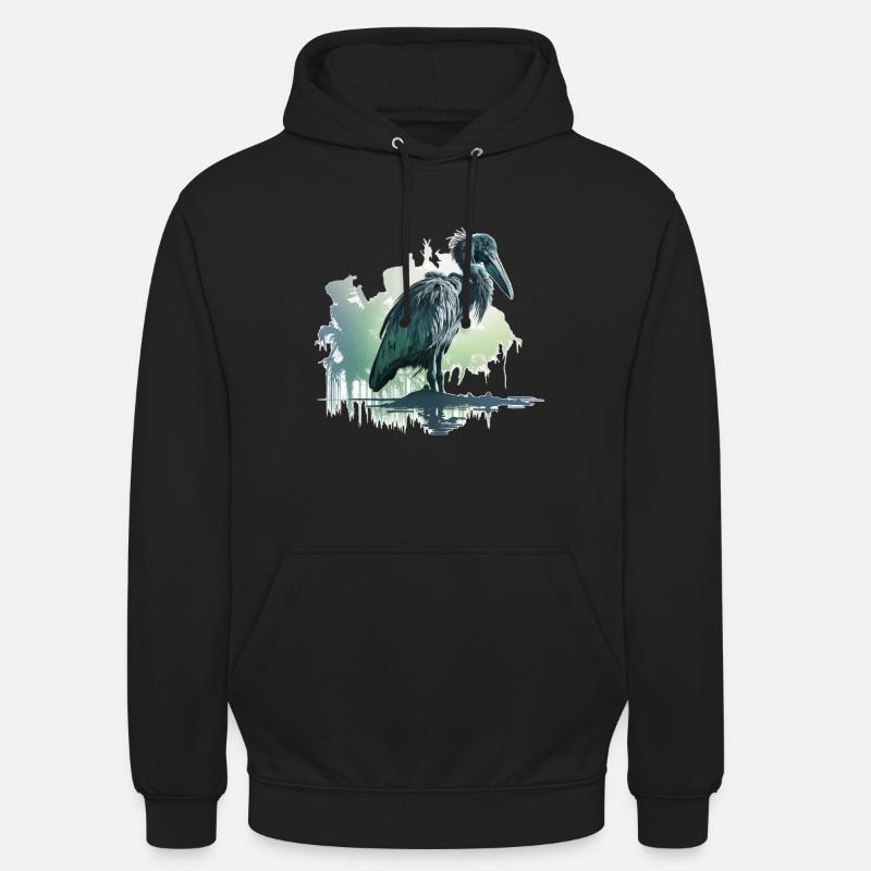 Abu-markub - Sweat-shirt à capuche unisexe - noir