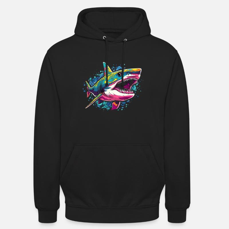 Shark - Unisex Hoodie - black
