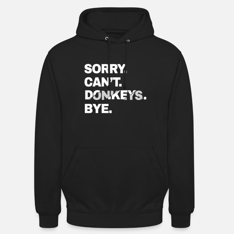 Donkey - Unisex Hoodie - black