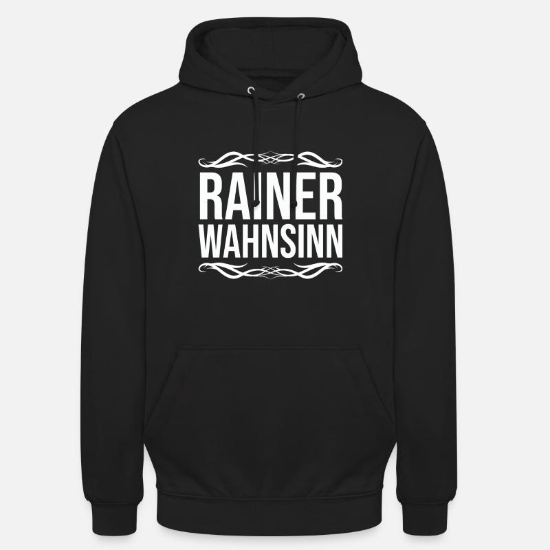 Rainer - Unisex Hoodie - Schwarz