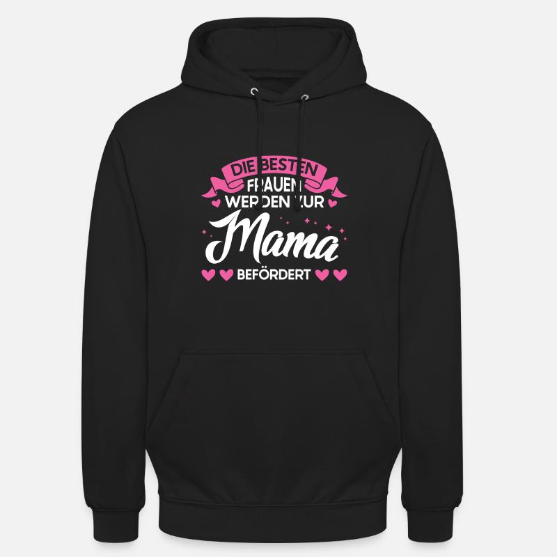 Mutter Familie Mama Geschenk - Unisex Hoodie - Schwarz