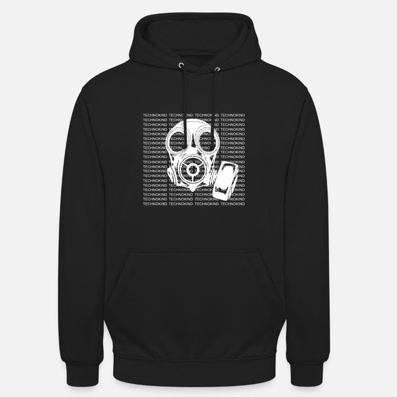 Techno - Techno music symbol - Unisex Hoodie - black