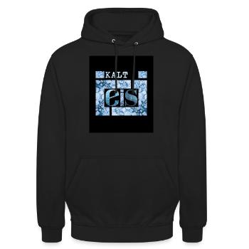 ICE COLD - Unisex Hoodie - Schwarz - Vorne - Alina (178cm) & Michal (187cm)