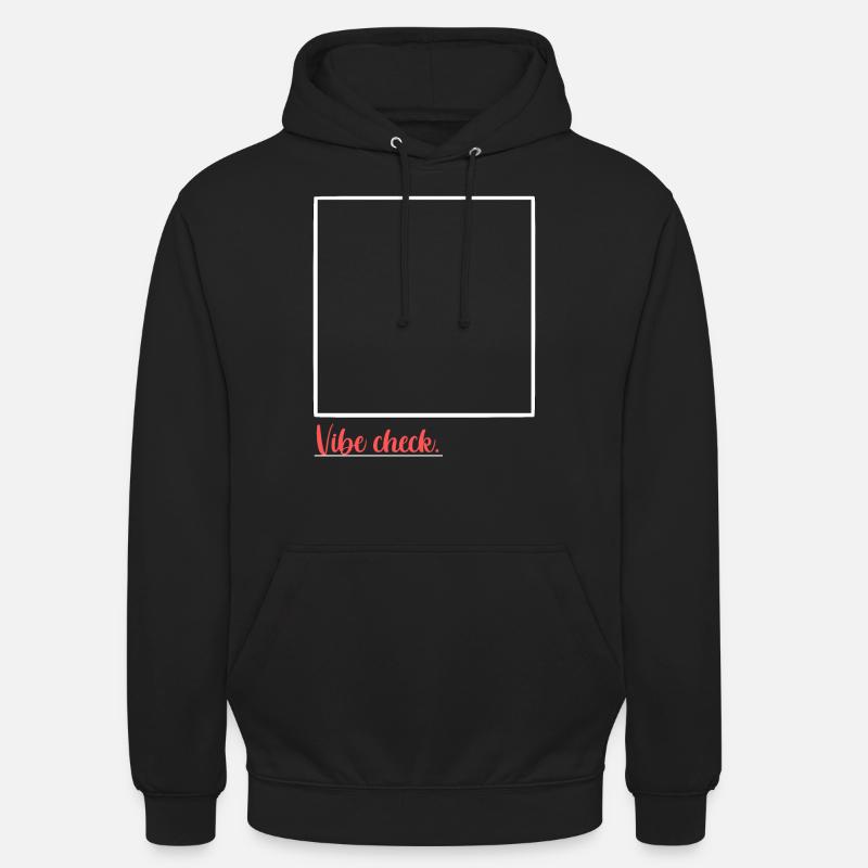 Vibe CHEC - Sweat-shirt à capuche unisexe - noir