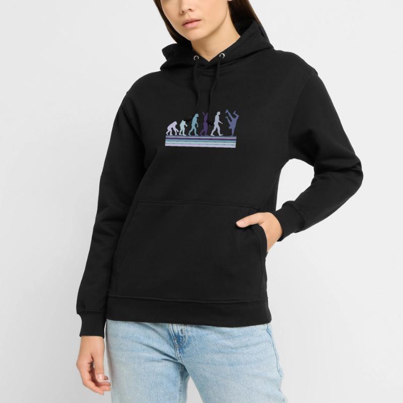 Évolution du Breakdance B-Boy Dance Breakdance Sweat-shirt à capuche unisexe