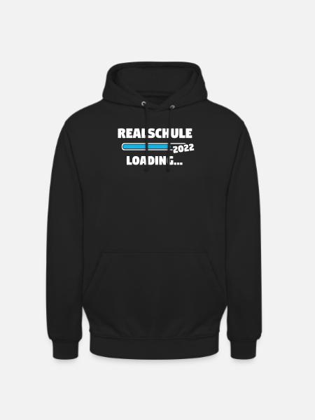 Realschule 2022 Absolvent Geschenk - Unisex Hoodie - Schwarz
