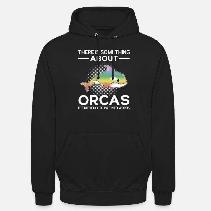 Orca Orca Tiergeschenk - Unisex Hoodie - Schwarz