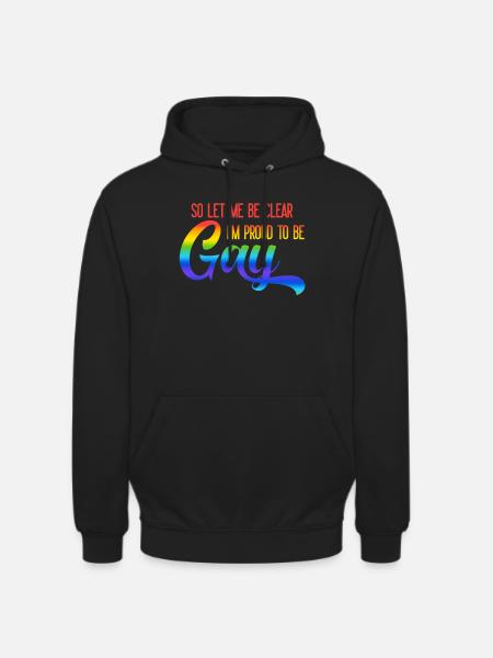 Gay Pride Gay Pride Gift - Unisex Hoodie - black
