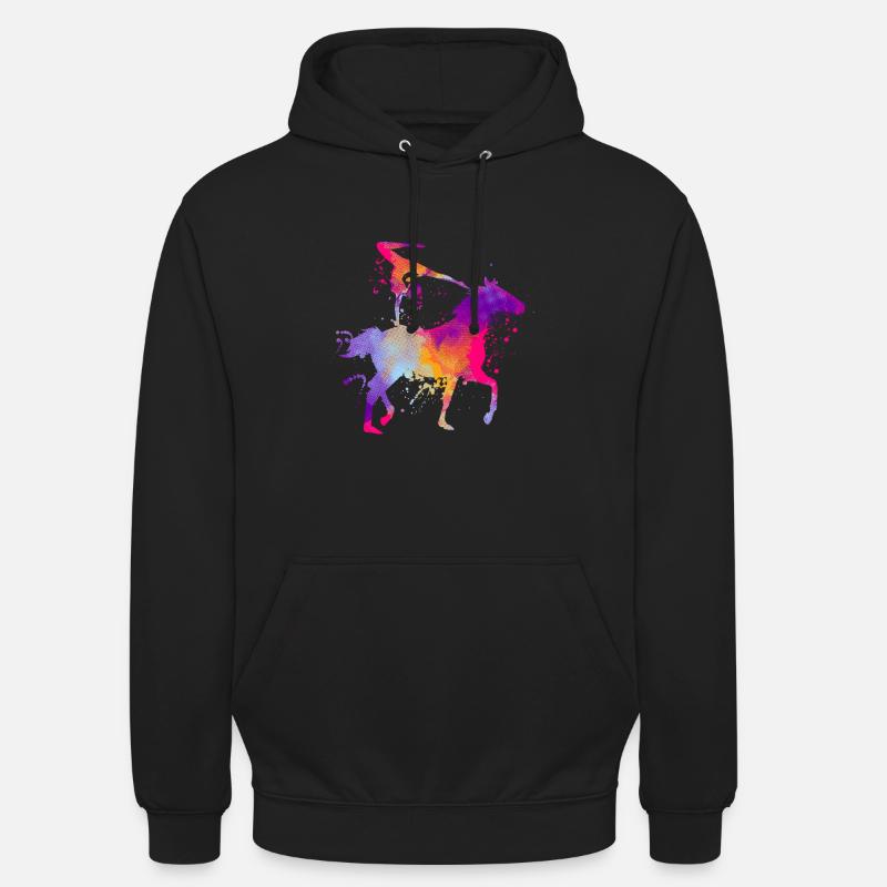 Filles Vaulting Volti - Sweat-shirt à capuche unisexe - noir