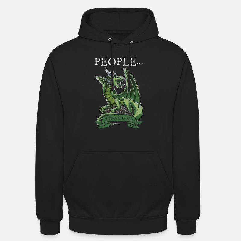 Dragon Dragon Créature Mythique Cadeau - Sweat-shirt à capuche unisexe - noir
