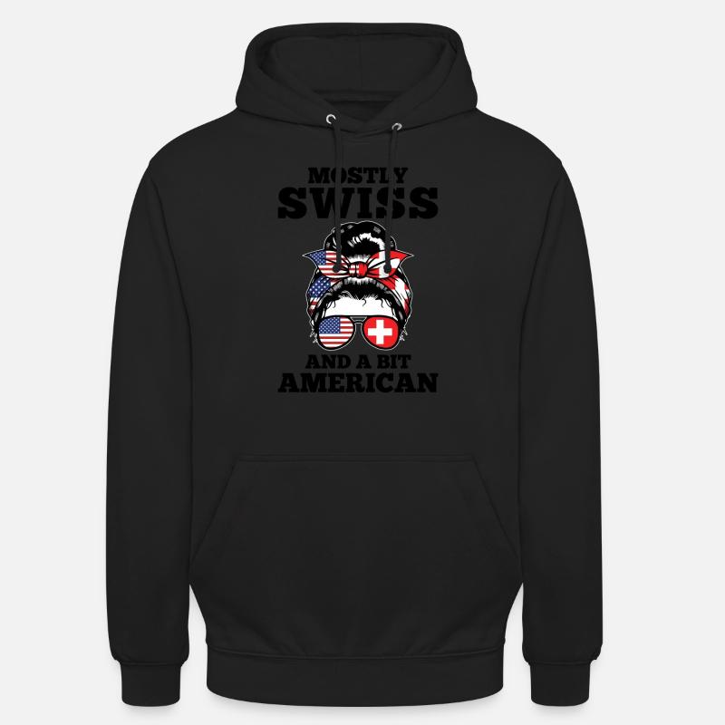 Schweizer Schweizer Schweiz Geschenk - Unisex Hoodie - Schwarz