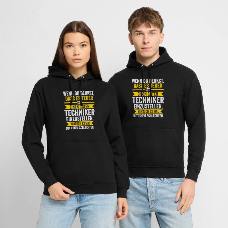 Techniker Beruf Beruf Geschenk Unisex Hoodie