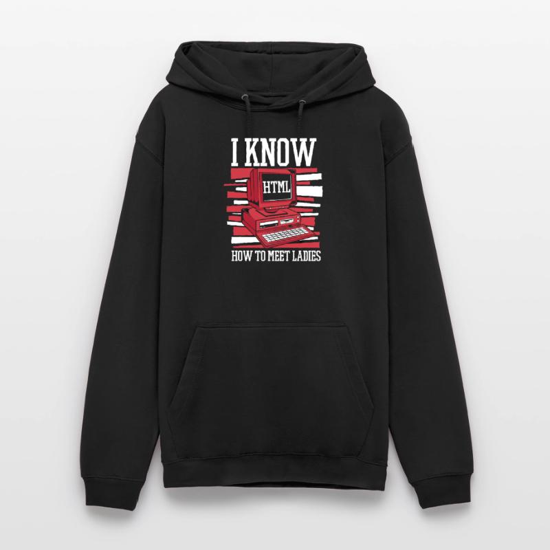 Je sais chaud pour rencontrer des dames Developer Coder Sweat-shirt à capuche unisexe