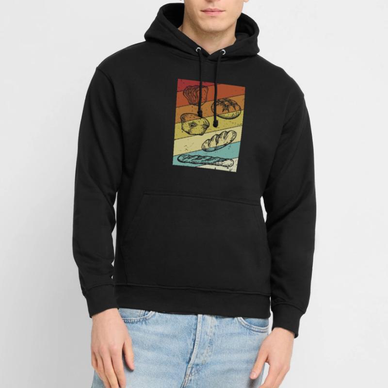 Retro Bread Dough Bread Maker Bread Queen Lover Unisex Hoodie