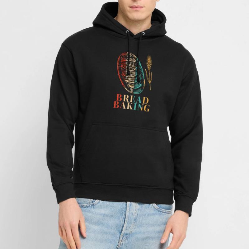 Retro Bread Maker Bread Dough Bread Queen Lover Unisex Hoodie