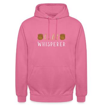 Töpfern Töpfer Keramik - Unisex Hoodie - Pink - Vorne - Alina (178cm) & Michal (187cm)