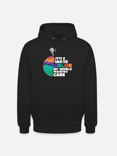 Pediatric Care Pediatric Nurse - Unisex Hoodie - black