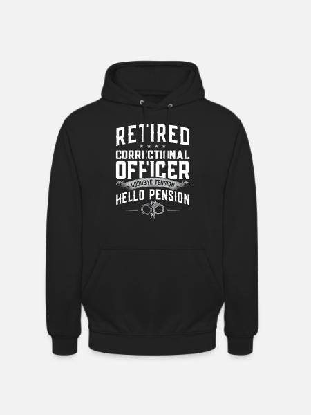 Retired Prison Officer - Unisex Hoodie - black