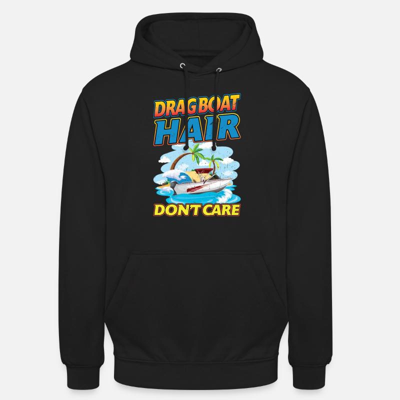 Schleppboothaar - Egal - Unisex Hoodie - Schwarz