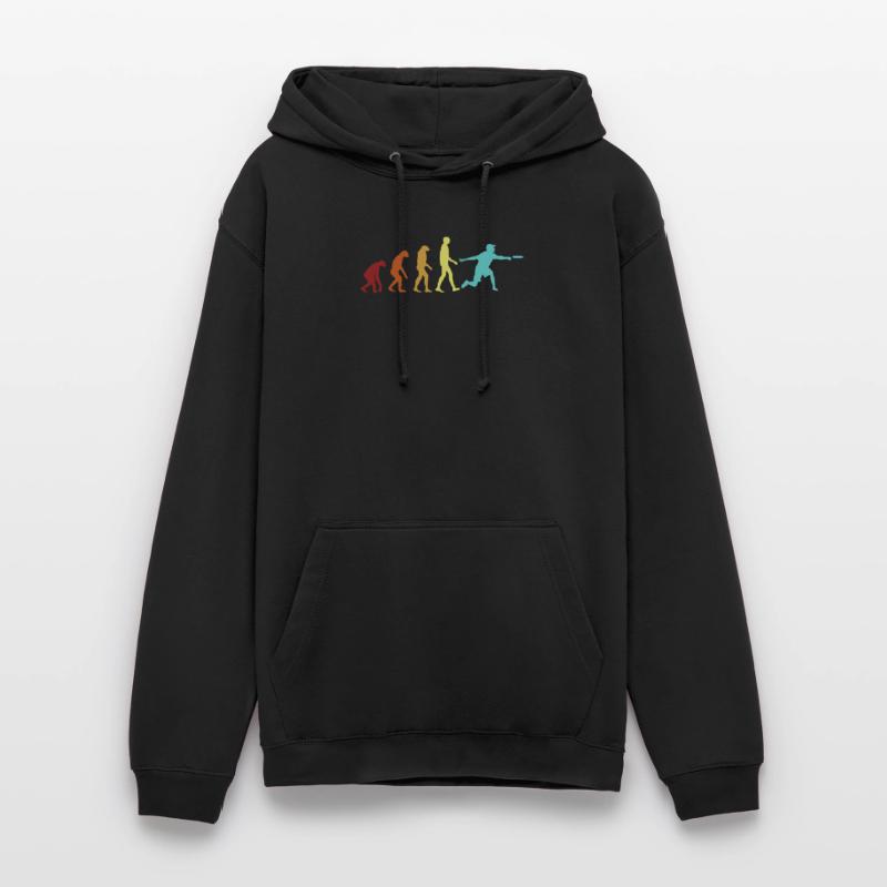Disc Golf Evolution Korb Scheibe Disc Golfer Unisex Hoodie