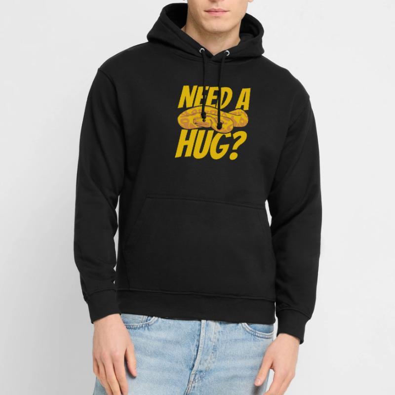 Need A Hug Python Snake Python Breeder Banana Unisex Hoodie