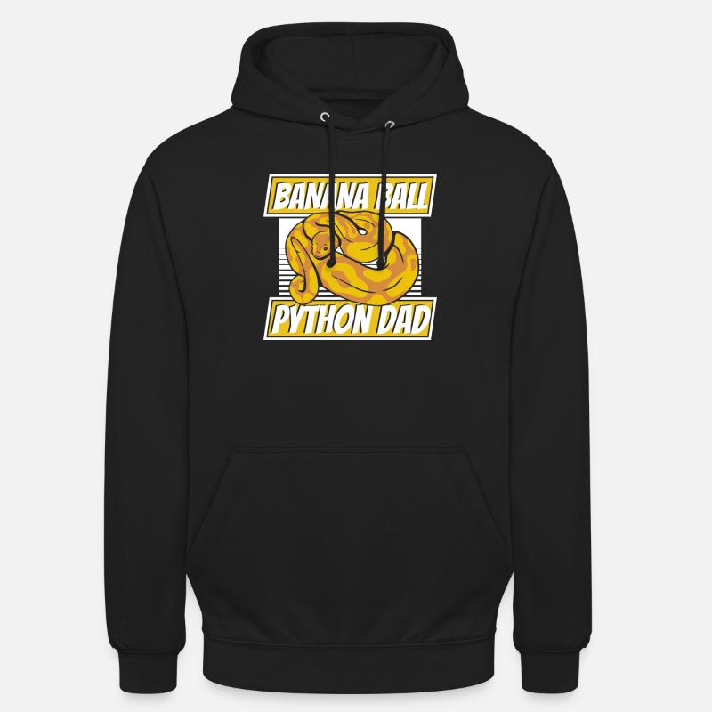 Banana Ball Python Dad Python Schlange Banana Unisex Hoodie