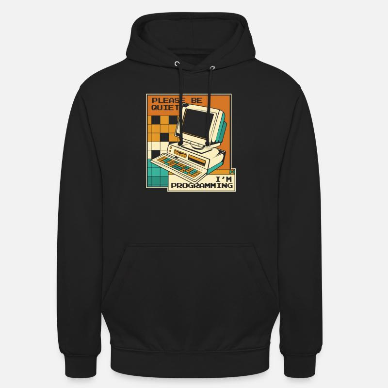 Please Be Quiet Softwareingenieur Developer - Unisex Hoodie - Schwarz