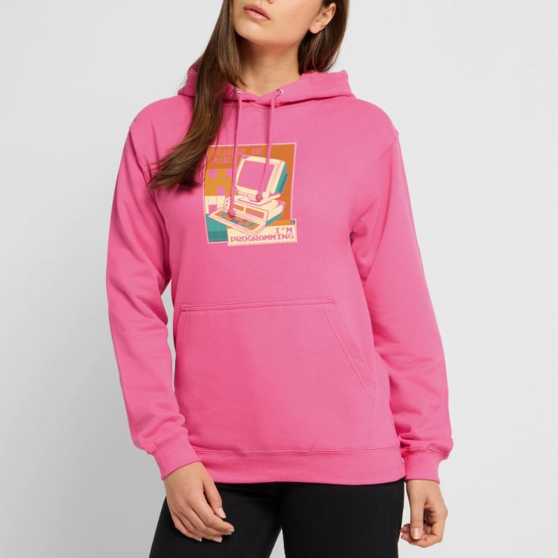 Please Be Quiet Software Engineer Developer Unisex Hoodie