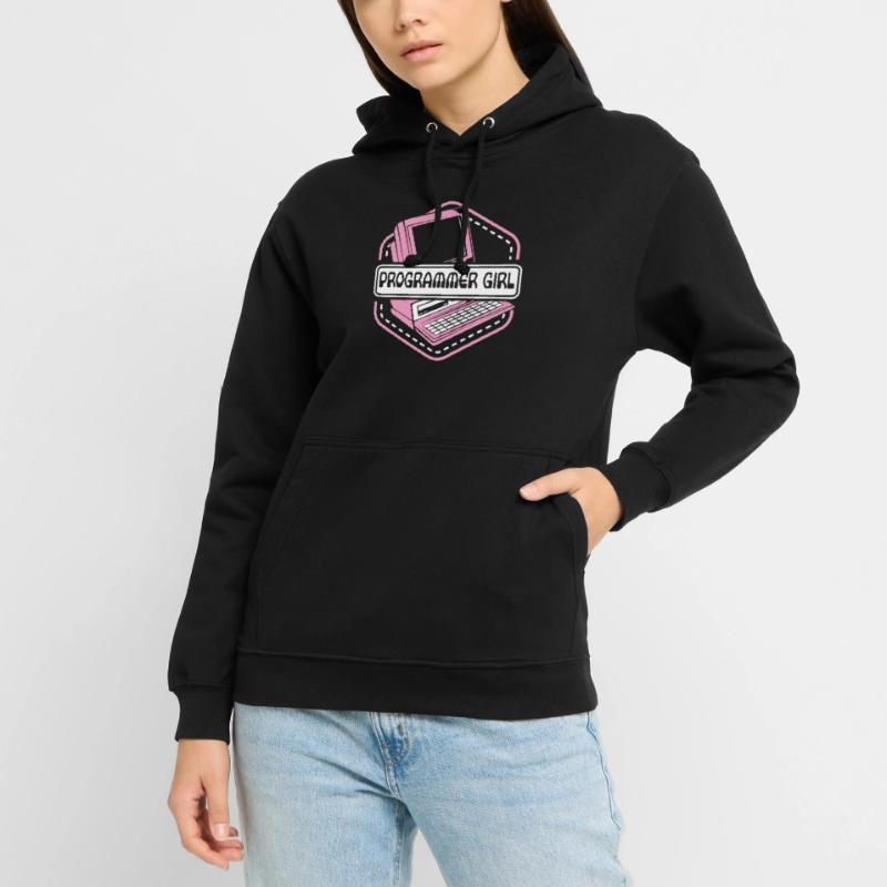 Programmer Girl Softwareingenieur Developer Unisex Hoodie