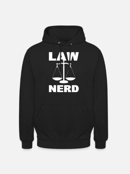 Law Nerd Rechtsanwalt - Unisex Hoodie - Schwarz