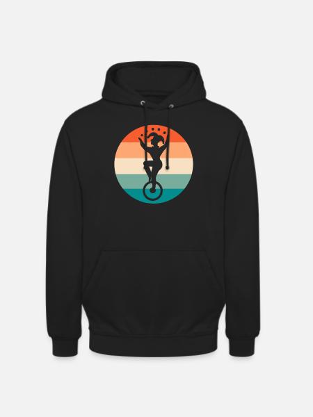 Jester jonglieren Bälle Jongleur - Unisex Hoodie - Schwarz