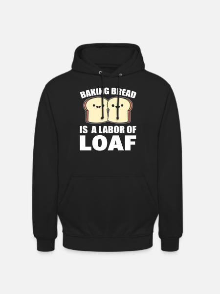 Lustiges Backen Bäcker - Unisex Hoodie - Schwarz