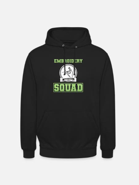 Quiltliebhaber Modedesigner Näherin - Unisex Hoodie - Schwarz