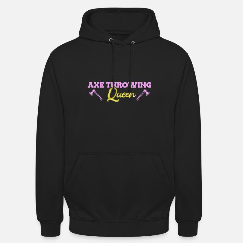 Axe throw axe throwing - Unisex Hoodie - black