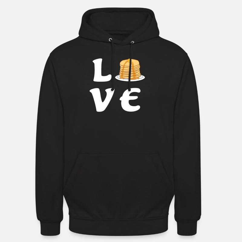 Pancake pancake pancake gift - Unisex Hoodie - black