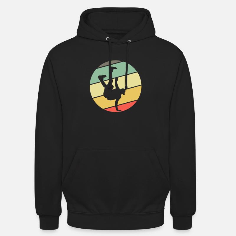 Retro Breakdance Bboying Gift I Breakdancing - Unisex Hoodie - black