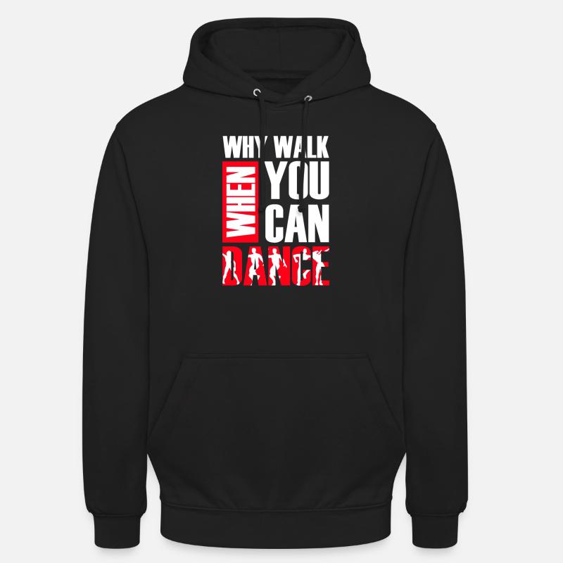 Danse Danse Danse - Sweat-shirt à capuche unisexe - noir