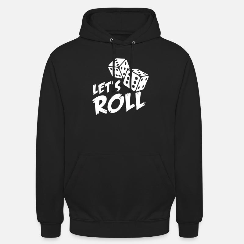 Jeu de société - Sweat-shirt à capuche unisexe - noir