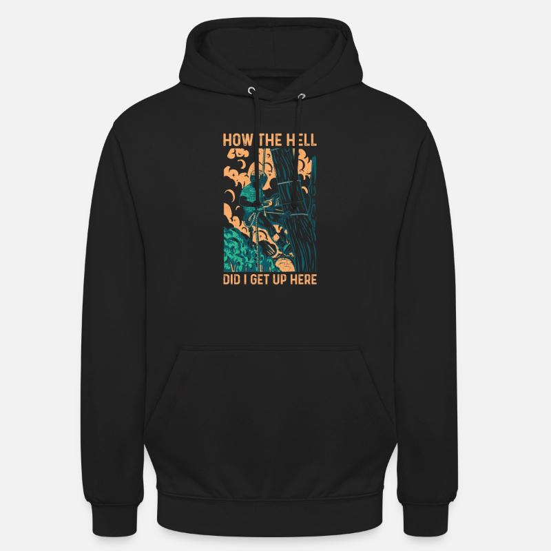 Baumklettern Baumpfleger Arborist Baumkletterer - Unisex Hoodie - Schwarz