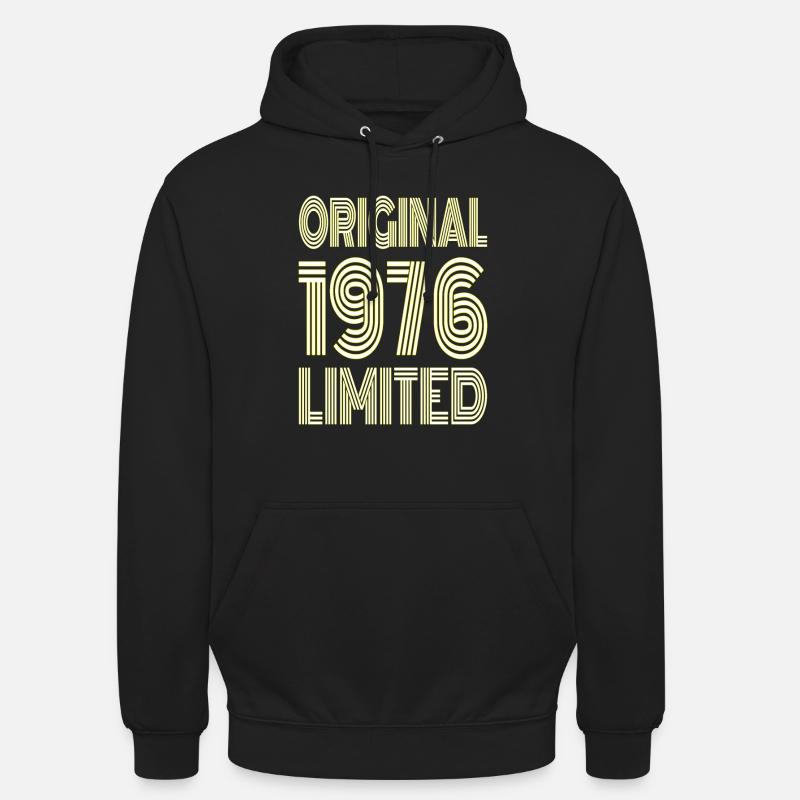 Original 1976 Limité - Sweat-shirt à capuche unisexe - noir