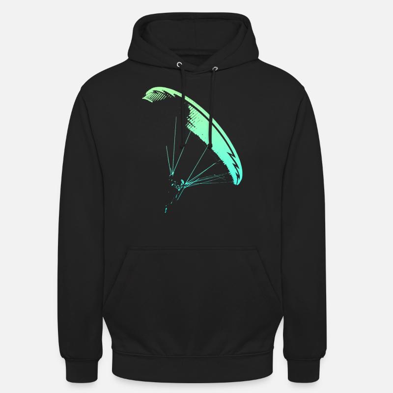 Gleitschirmflieger Nova CP - Unisex Hoodie - Schwarz