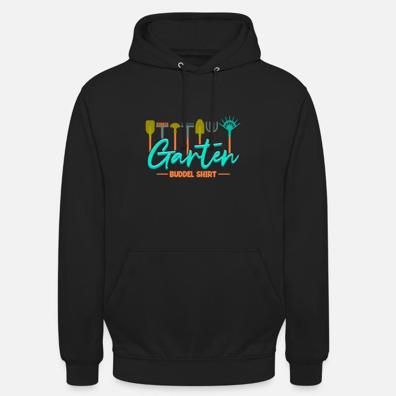 Gärtner Garten Buddel - Unisex Hoodie - Schwarz