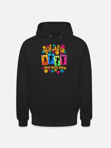 Schlagerparty Schlager - Unisex Hoodie - Schwarz