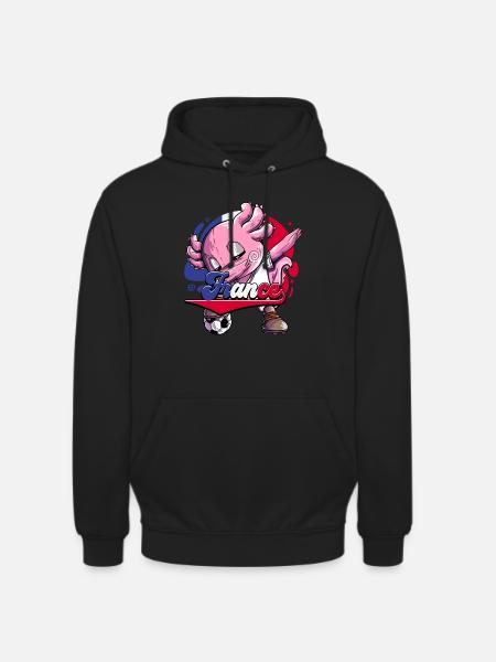 Frankreich Fußball - Unisex Hoodie - Schwarz