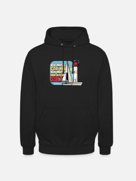 Sylt - Unisex Hoodie - Schwarz