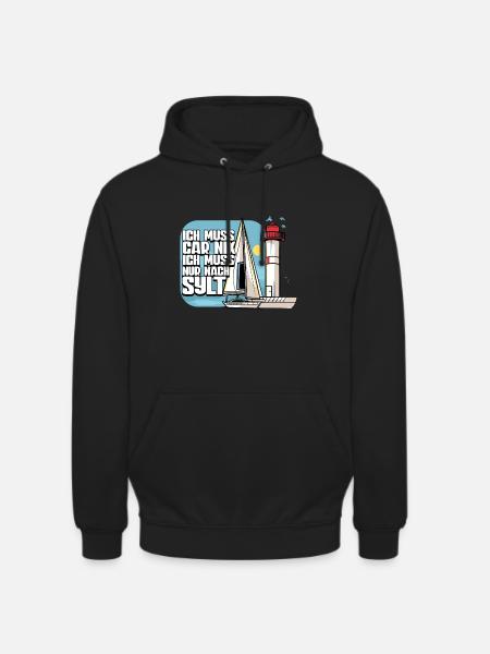 Sylt - Unisex Hoodie - Schwarz