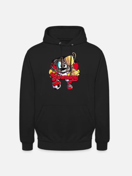 Germany Football - Unisex Hoodie - black