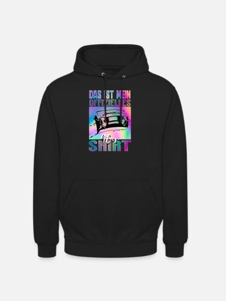 90er Jahre - Unisex Hoodie - Schwarz