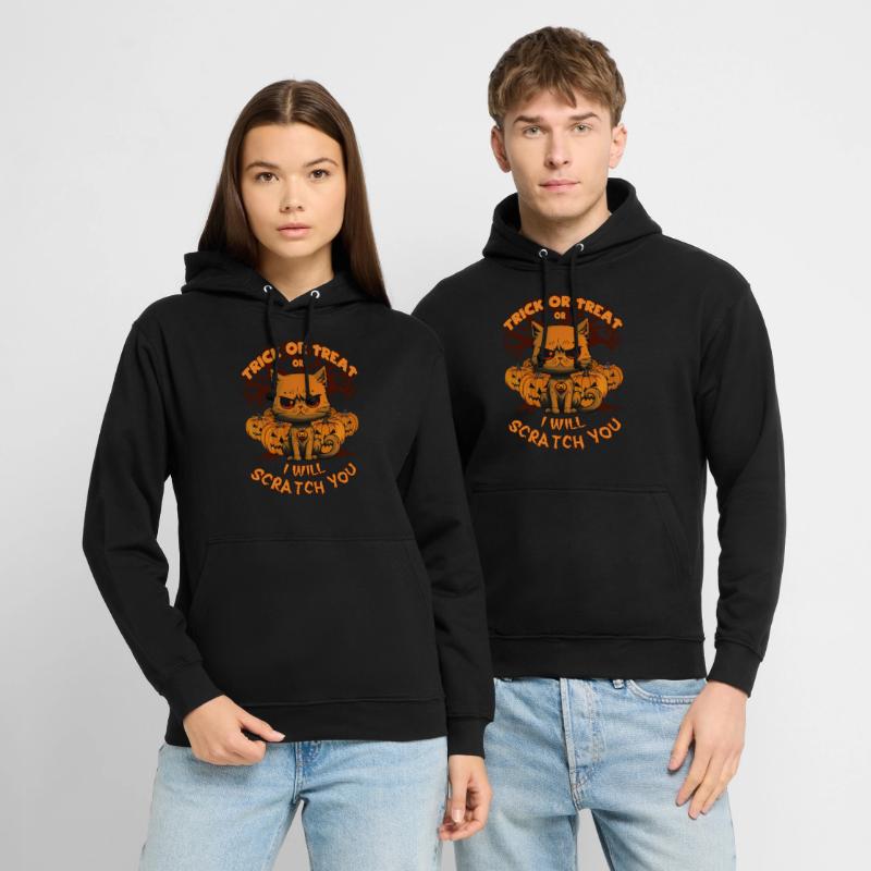 Süßes oder Saures oder ich kratze dich, CAT Unisex Hoodie